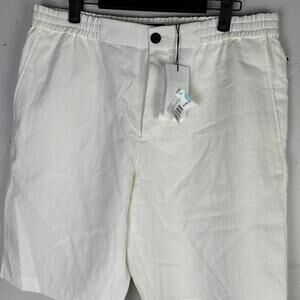 Theory | Plymouth Bermuda Parchment Shorts | 32 | $185 MSRP
